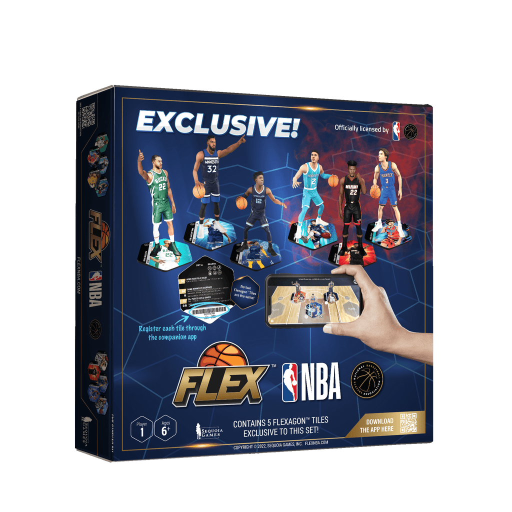 NEW! Flex NBA One-Player Starter Set—Exclusive Artist Edition – FLEX NBA by  SEQUOIA GAMES, INC.